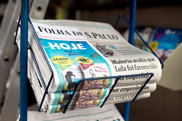 SAO PAULO, SP, 28.02.2016: O jornal Folha de Sao Paulo Completa 95 anos de existencia e publica uma edicao especial neste Domingo.(Foto: Bruno Poletti/Folhapress, FSP-COTIDIANO ***EXCLUSIVO FOLHA***
