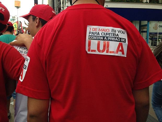 Muitos manifestantes prometem ir a Curitiba contra a priso do ex-presidente Lula