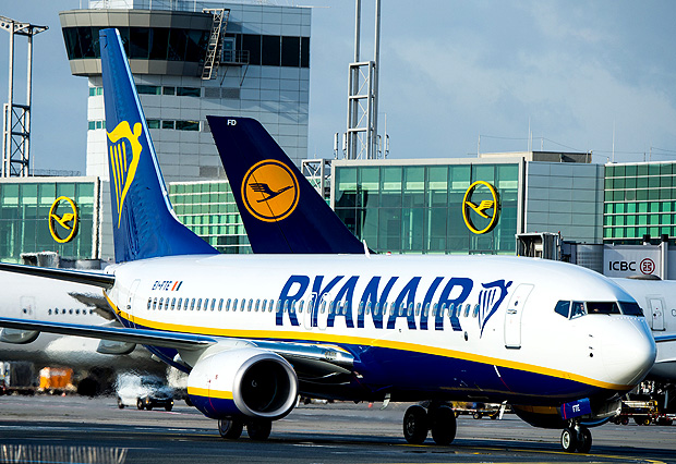 Area Ryanair fecha parceria para vender voos para o Brasil