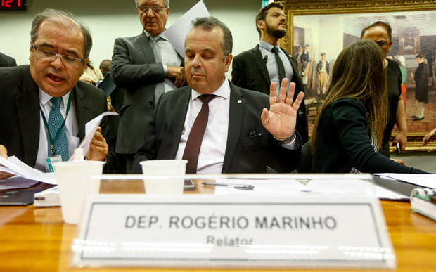 Deputado Rogrio Marinho (PSDB-RN), relator do projeto da reforma trabalhista