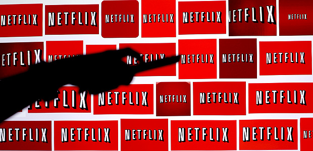 FILE PHOTO: The Netflix logo is shown in this illustration photograph in Encinitas, California, U.S., on October 14, 2014. REUTERS/Mike Blake/File Photo ORG XMIT: HFS-LUC04