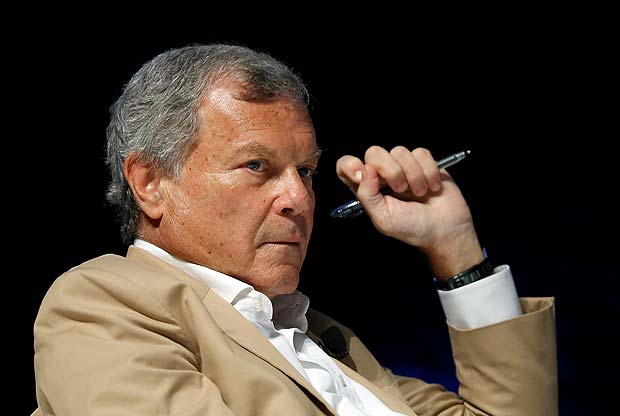 Sir Martin Sorrell, Chairman and Chief Executive Officer of advertising company WPP, attends a conference at the Cannes Lions Festival in Cannes, France, June 23, 2017. REUTERS/Eric Gaillard ORG XMIT: NIC18