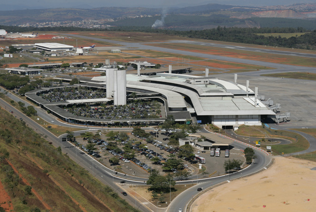 Aeroporto de Confins, em Minas Gerais
