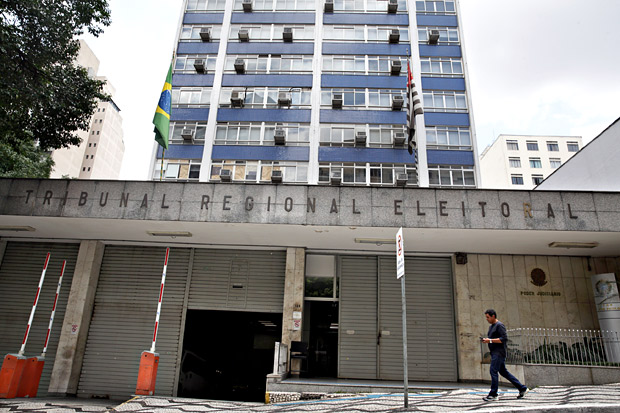 Sede do TRE-SP, que destacou servidores para votao em associao em novembro