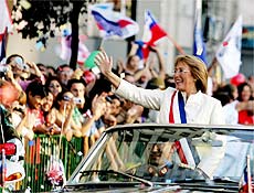 Michelle Bachelet, primeira mulher a governar o Chile e a 6ª eleita presidente na América Latina