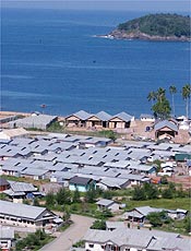 Vista atual da Provncia de Aceh, reconstruda aps tsunami de 2004
