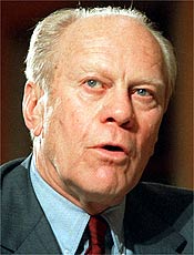O presidente americano Gerald Ford, 93, morreu nesta tera-feira