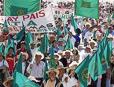 Manifestantes protestam contra aumento de preos nas ruas da Cidade do Mxico