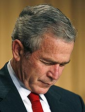 Bush deve pedir fundos emergenciais para guerras 