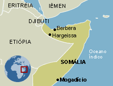 mapa da Somlia