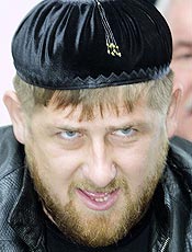 O premi Kadyrov se tronou hoje presidente da Tchetchnia
