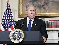 Bush prometeu vetar lei com cronograma de retirada das tropas do Iraque