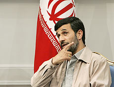 Mahmoud Ahmadinejad anunciou hoje desenvolvimento de programa nuclear do Ir