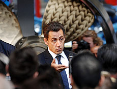 Nicolas Sarkozy liderou pesquisas de inteno de voto durante toda a campanha
