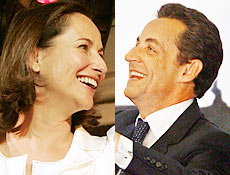 Royal ( esq.) e Sarkozy enfrentam-se em segundo turno de eleies na Frana