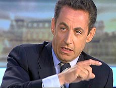 Nicolas Sarkozy criticou Sgolne Royal por perder a calma durante discusso na TV