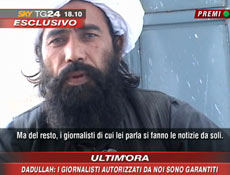 Mul Dadullah aparece em entrevista dada a TV; Otan afirma que comandante morreu