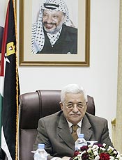 Mahmoud Abbas negociou com lderes de faces palestinas hoje
