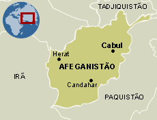 mapa afeganisto