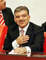 Abdullah Gul, eleito novo presidente da Turquia nesta tera-feira