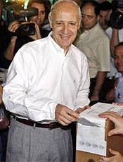Roberto Lavagna  um dos candidatos da oposio