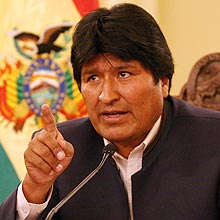 Adversrios de Morales realizam uma "resistncia civil" contra a Constituio.