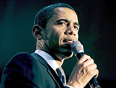 O senador Barack Obama  o 1 negro a ter chances reais de chegar  Casa Branca