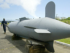 Submarino usado para esconder cocaína na Colômbia;
