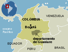 mapa guaviare