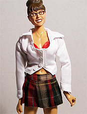 Sarah Palin ganhou verso em boneca, vendida pela internet