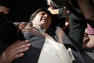 Cpula da Unasul d apoio ao governo do presidente boliviano, Evo Morales; partes podem chegar a acordo nesta tera-feira