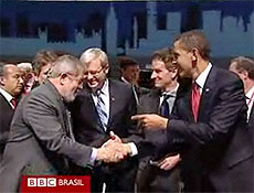 Em reunio do G20, em Londres, Barack Obama diz que Lula  "boa-pinta"; assista