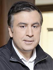 Presidente Mikheil Saakashvili culpa Rússia por protestos antigoverno 
