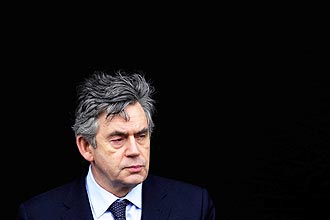 Partido Trabalhista, do primeiro-ministro do Reino Unido, Gordon Brown, enfrenta seu nvel mais baixo de popularidade desde 1943