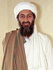 Osama bin Laden, chefe da rede Al Qaeda, desaparecido desde 2001