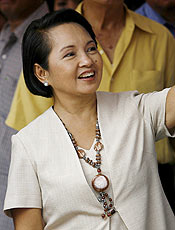 Presidente filipina, Gloria Macapagal Arroyo, entra em quarentena
