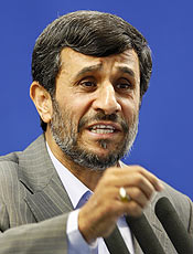 Presidente iraniano, Mahmoud Ahmadinejad, pede castigos 
