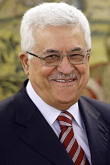 O presidente da ANP, Mahmoud Abbas, exige congelamento de colnias para negociar paz