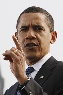 O presidente Barack Obama, que pressiona Israel para congelar colnias e negociar paz