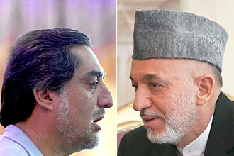 Caso fraude seja confirmada, Hamid Karzai dever enfrentar seu principal rival, Abdullah Abdullah, em um segundo turno