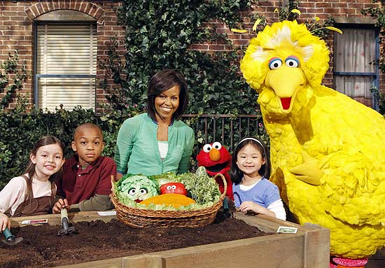 Até mesmo a primeira-dama Michelle Obama já participou de um episódio de "Vila Sésamo"