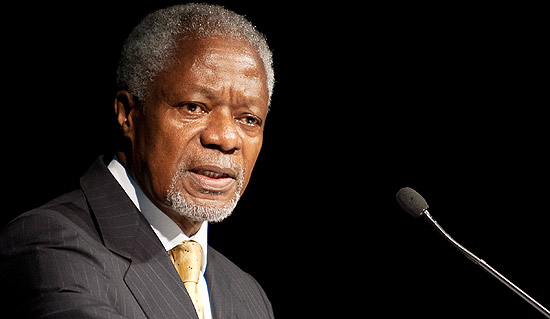 Ex-secretário-geral da ONU, Kofi Annan será líder de missão de observadores na Síria