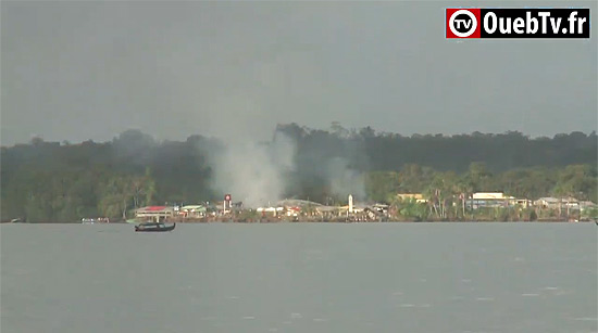 Imagem mostra local do ataque a grupo de brasileiros no Suriname; segundo testemunha, quatro morreram