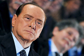 O premiê italiano, Silvio Berlusconi; exclusão do partido Povo da Liberdade causa caos em eleições