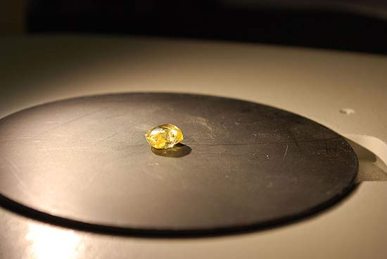 Americana de Pittsburgh encontrou diamante de trs quilates durante visita a parque estadual nos Estados Unidos