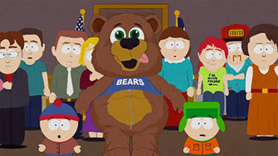 Criadores do programa South Park foram ameaados aps mostrarem o profeta Maom fantasiado de urso