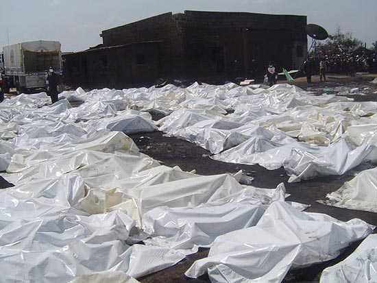 Governo determinou que vítimas da explosão serão enterradas em três valas comuns