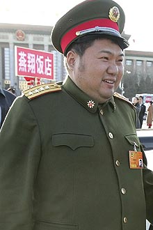 Foto de 2008 mostra Mao Xinyu, neto do fundador da Rpblica Popular da China, Mao Tse Tung