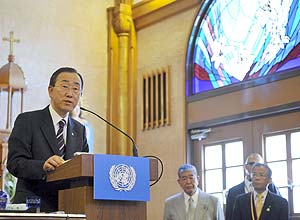 Secretrio-geral da ONU, Ban Ki-moon, diz que mundo no entende consequncias da degradao da biodiversidade