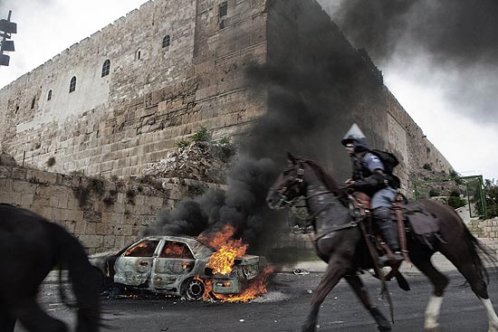 Protestos tornaram-se violentos na região nesta quarta-feira, após confrontos no bairro de Silwan, em Jerusalém